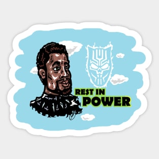 Rest in POWER our King! Sticker